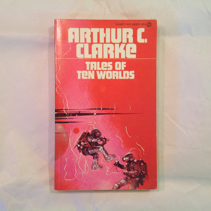 Vintage 1973 Mass Market Paperback Tales of Ten Worlds Arthur C. Clarke