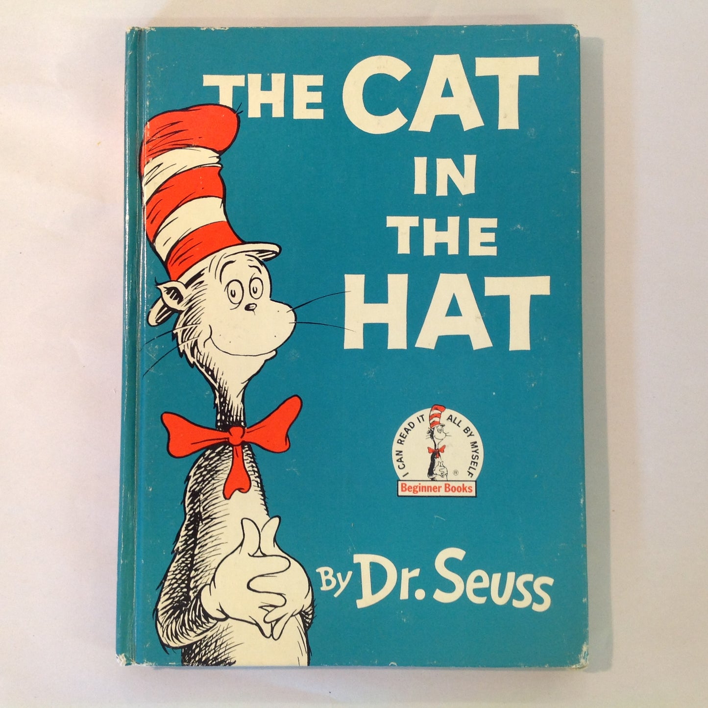 Vintage 1957 Hardcover Beginner Books Dr. Seuss THE CAT IN THE HAT First Trade Edition