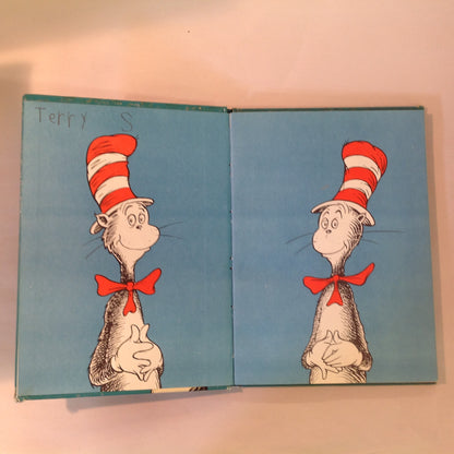 Vintage 1957 Hardcover Beginner Books Dr. Seuss THE CAT IN THE HAT First Trade Edition