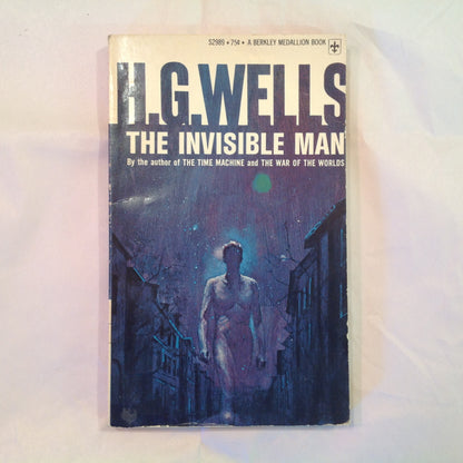 Vintage 1964 Mass Market Paperback The Invisible Man H.G. Wells