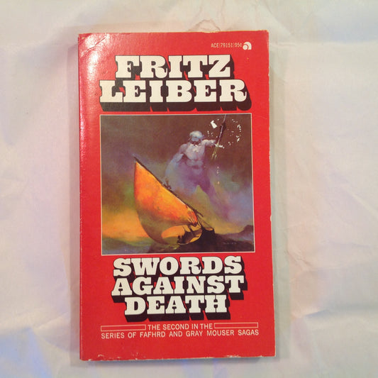 Vintage 1970 Mass Market Paperback Swords Against Death Fritz Leiber ACE Books First Edition