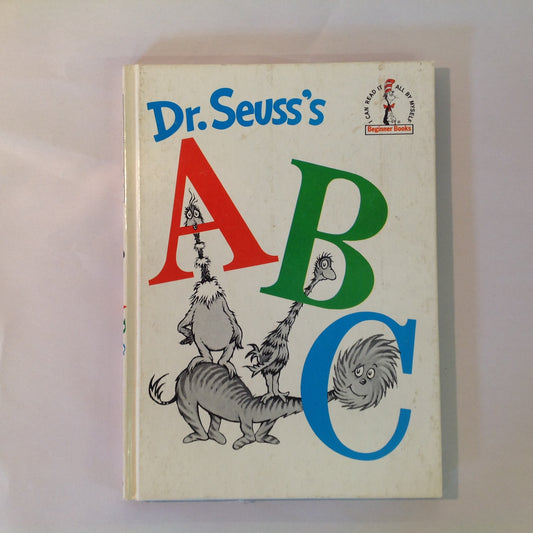 Vintage 1965 Hardcover Beginner Books Dr. Seuss DR SEUSS'S A B C