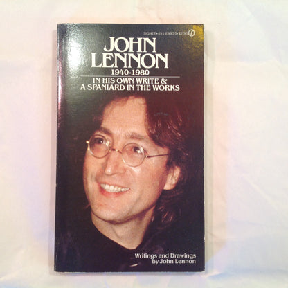 Vintage 1980 Mass Market Paperback John Lennon 1940-1980: In His Own Write & A Spaniard In the Works