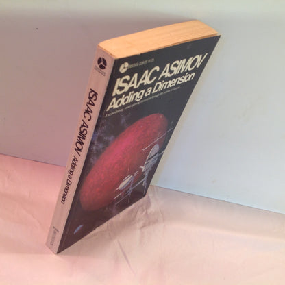 Vintage 1970 Mass Market Paperback Adding A Dimension Isaac Asimov Discus First Edition