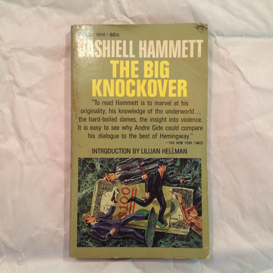 Vintage 1967 Mass Market Paperback The Big Knockover Dashiell Hammett Dell Books First Printing