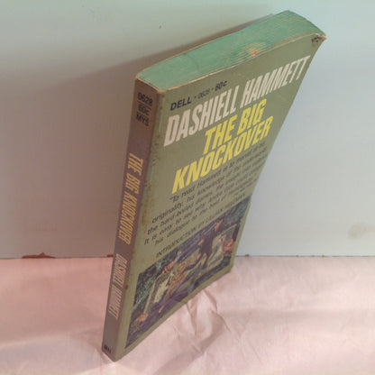 Vintage 1967 Mass Market Paperback The Big Knockover Dashiell Hammett Dell Books First Printing