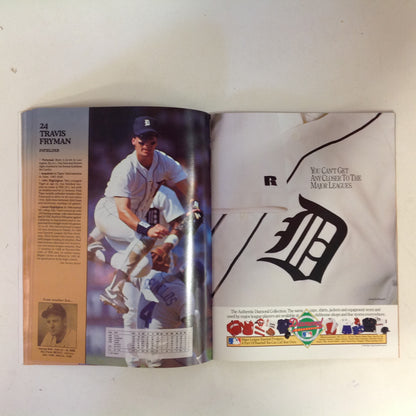 Vintage Official 1992 Detroit Tigers Baseball Yearbook