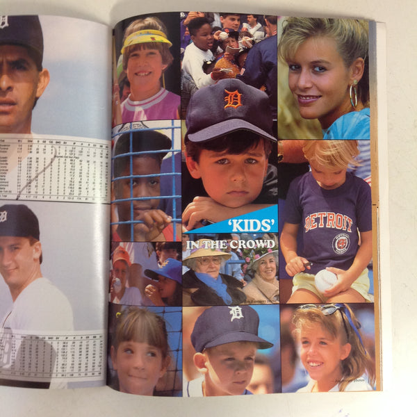 Vintage Official 1992 Detroit Tigers Baseball Yearbook