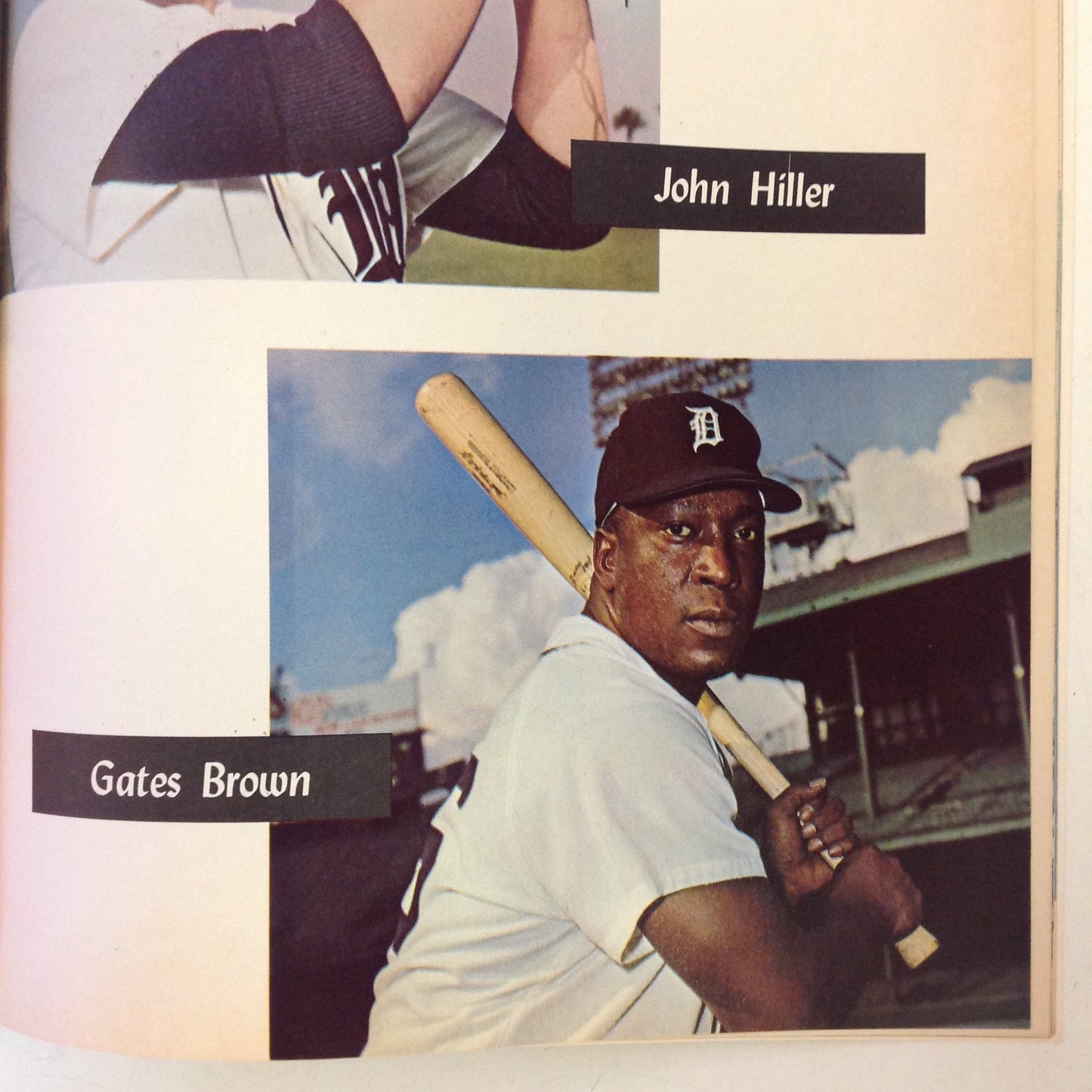 Vintage Official 1970 Detroit Tigers Baseball Yearbook