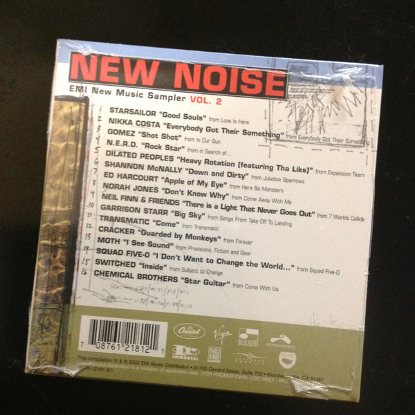CD New Noise Volume 2 EMI Sampler Promo Various Artists 2002
