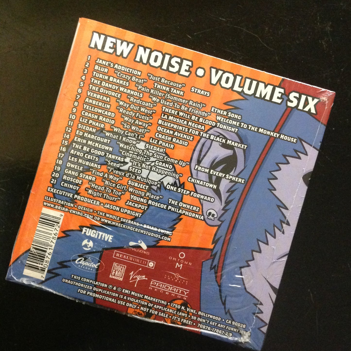 CD Sampler Sample EMI New Noise Volume Six Various Artists SEALED 2003