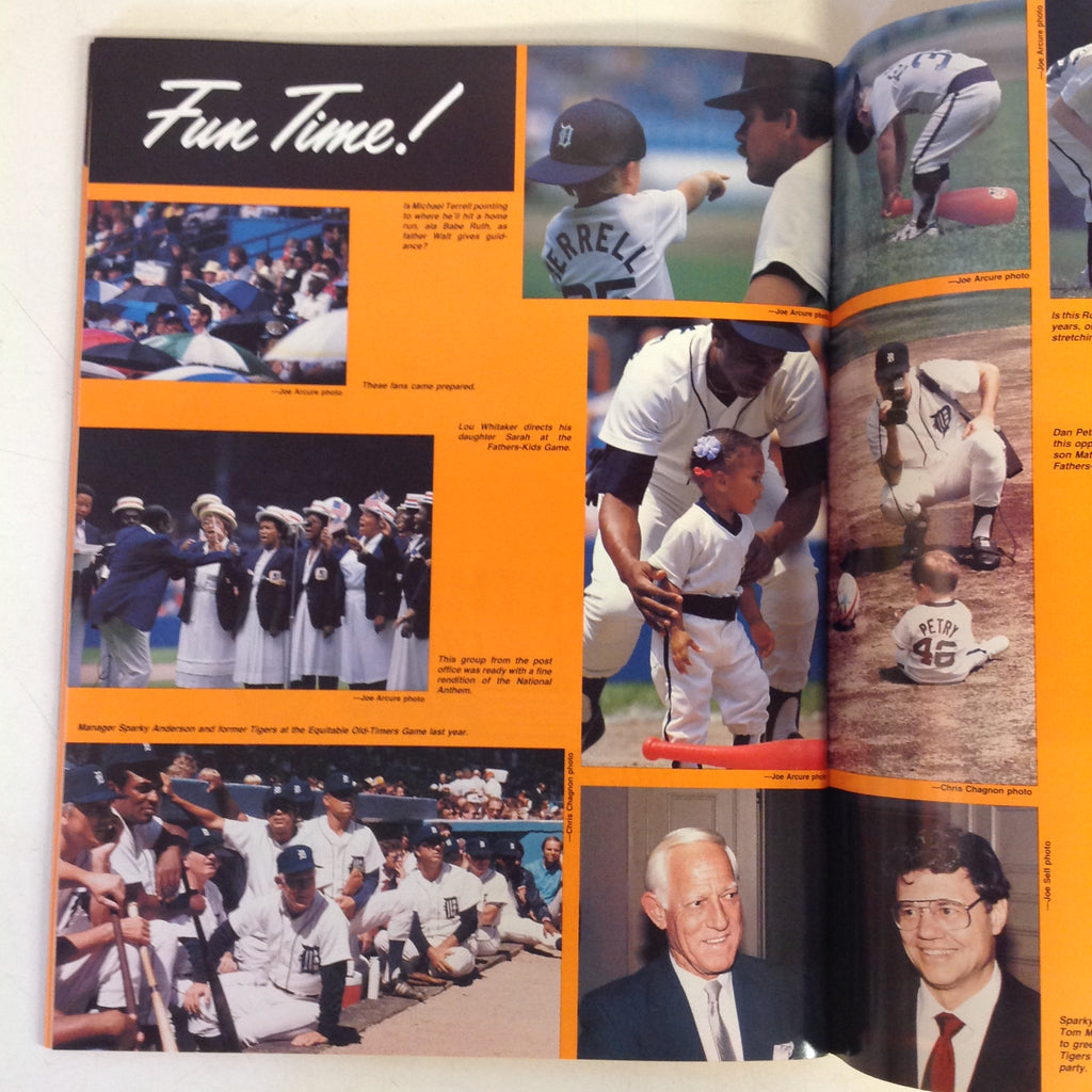 Vintage Official 1987 Detroit Tigers Baseball Yearbook – Time Warp, LLC