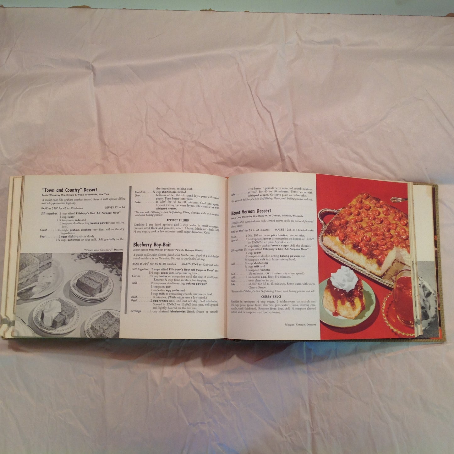 Vintage 1959 Hardcover Pillsbury's BEST 1000 Recipes BEST of the BAKE-OFF Collection First Edition