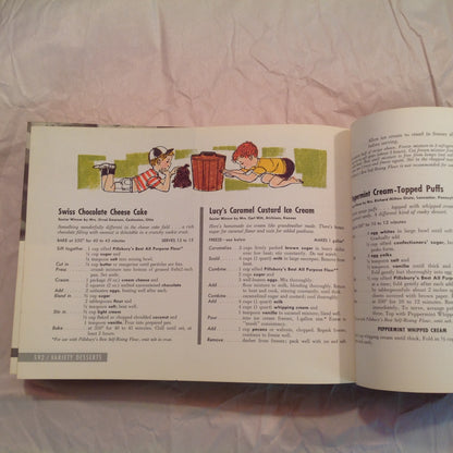 Vintage 1959 Hardcover Pillsbury's BEST 1000 Recipes BEST of the BAKE-OFF Collection First Edition