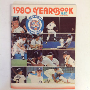 Vintage Official 1980 Detroit Tigers Baseball Yearbook