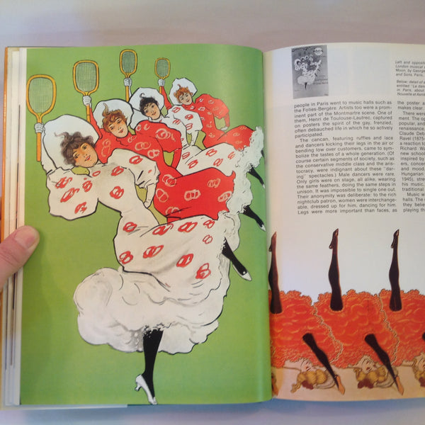 Vintage 1989 Hardcover POSTERS IN HISTORY Max Gallo Bracken Books First Edition