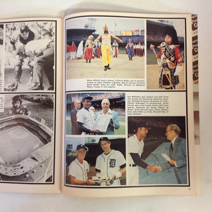 Vintage Official 1980 Detroit Tigers Baseball Yearbook