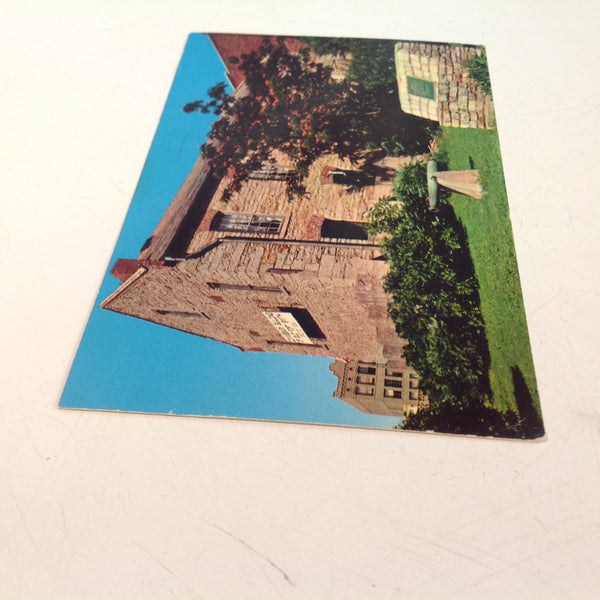 Vintage 1966 Curteich Color Souvenir Postcard Exterior Old Fort Museum Fort Smith Arkansas