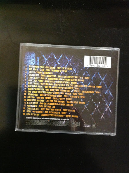 CD WWF WWE Superstar Theme Songs Forceable Entry Various Artists Wrestling Pro 2002 Pop Rock Hip Hop