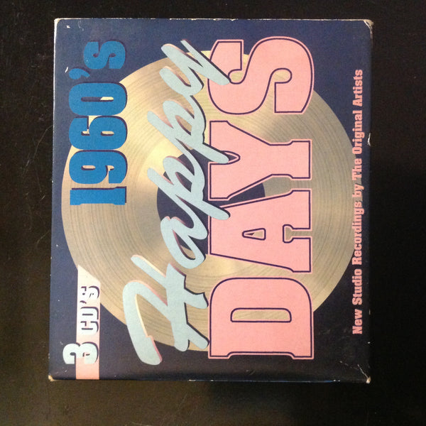 BARGAIN CD Set 3 Disc 1960's Happy Days New Studio Recordings Original Various Artists TAR2 8082