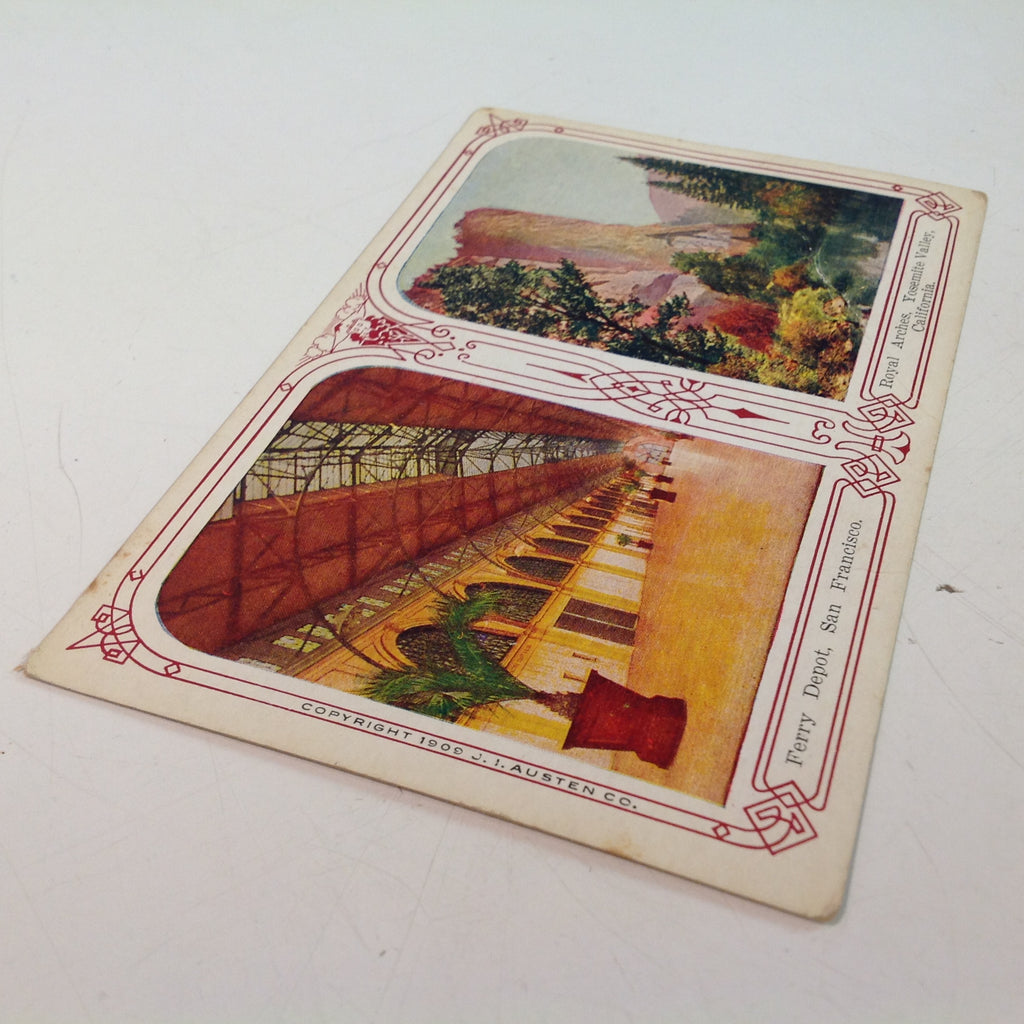 Postcard Vintage Style - Greetings From Washington DC Arched