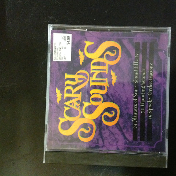 BARGAIN CD Scary Sounds Halloween Noises Music Paper Magic Group 1998