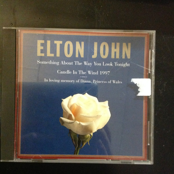 BARGAIN CD Elton John Candle In The Wind Princess Diana Something About the Way You Look Tonight
