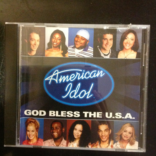 BARGAIN CD American Idol Finalists  God Bless The U.S.A.  RCA 8287651780-2 RE1