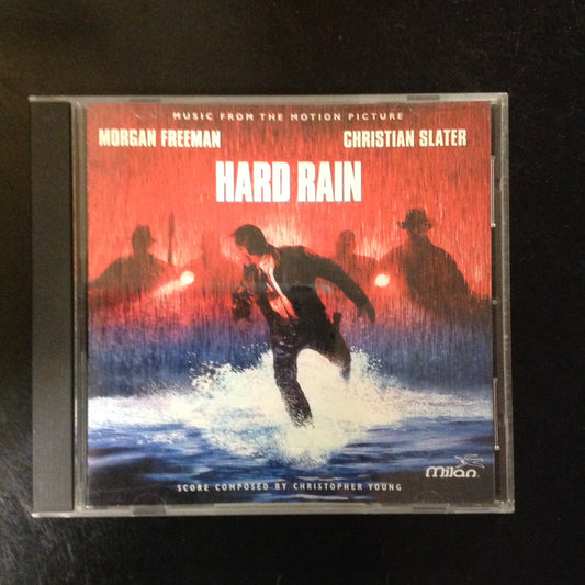 CD Christopher Young Hard Rain Motion Picture Soundtrack Movie Christian Slater Morgan Freeman 7313835835-2 Modern Classical Score