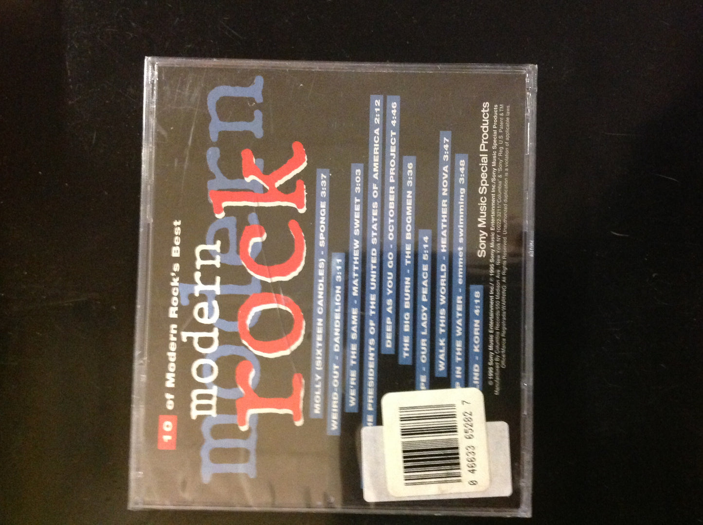 BARGAIN CD Modern Rock SEALED A26509 Various Artists