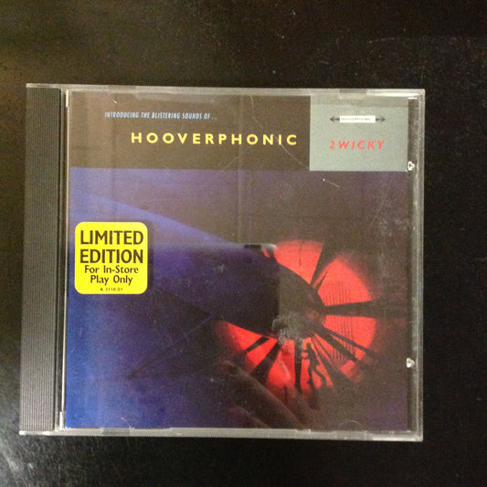 CD Hooverphonic 2Wicky ESK 3116 Epic Promo Limited Edition Electronic Trip Hop Synth Pop