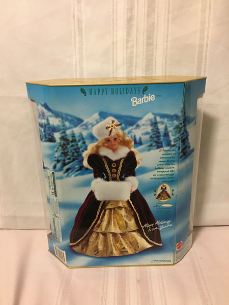 Vintage 1996 Special Edition Happy Holidays Barbie #15646 Mattel NRB