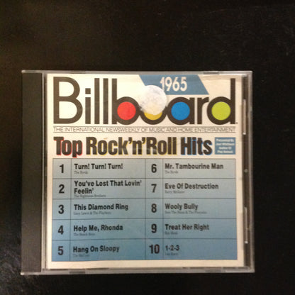 CD Billboard Top Rock n' Roll Hits 1965 Various Artists