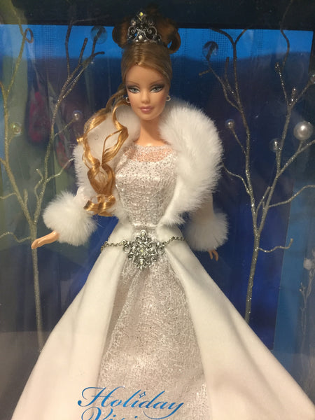 Special Edition 2003 Winter Fantasy Holiday Visions Barbie #82519 Hallmark Mattel NRB