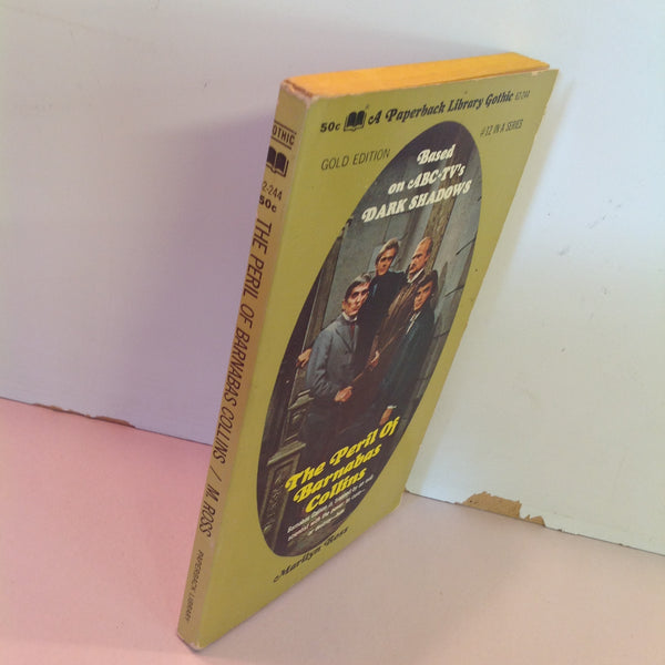 Vintage 1969 MM Paperback Dark Shadows The Peril of Barnabas Collins Marilyn Ross