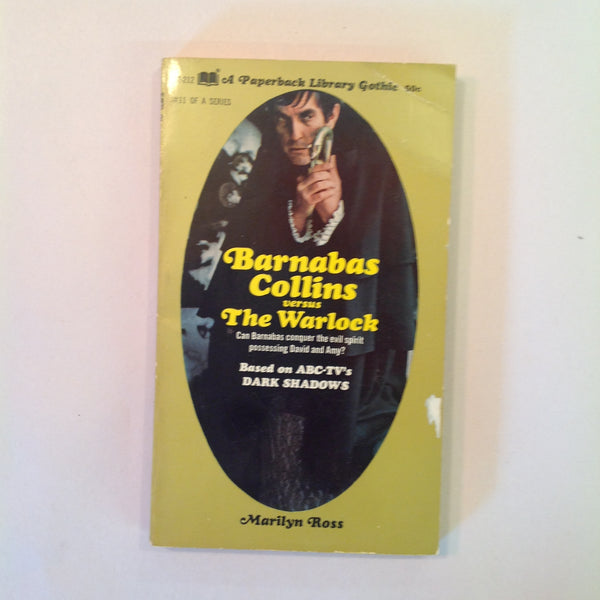 Vintage 1969 MM Paperback Dark Shadows Barnabas Collins Versus the Warlock Marilyn Ross