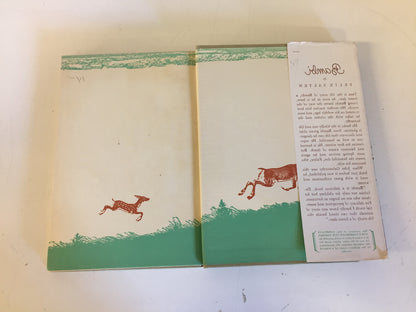 Vintage 1931 BAMBI Hardcover Book W/ Dust Jacket By Felix Salten