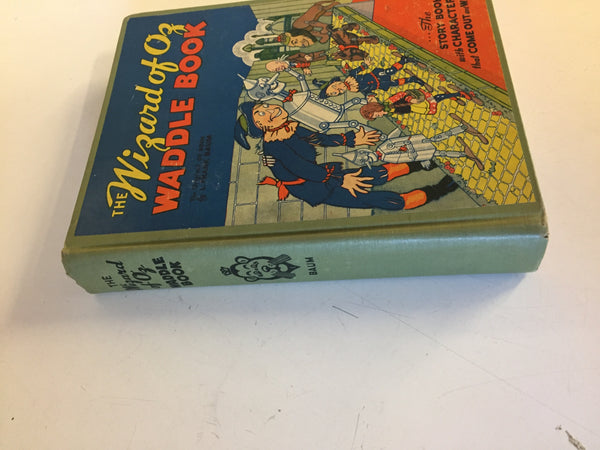 Vintage 1934 The Wizard Of Oz Waddle Book Hardcover Book L Frank Baum