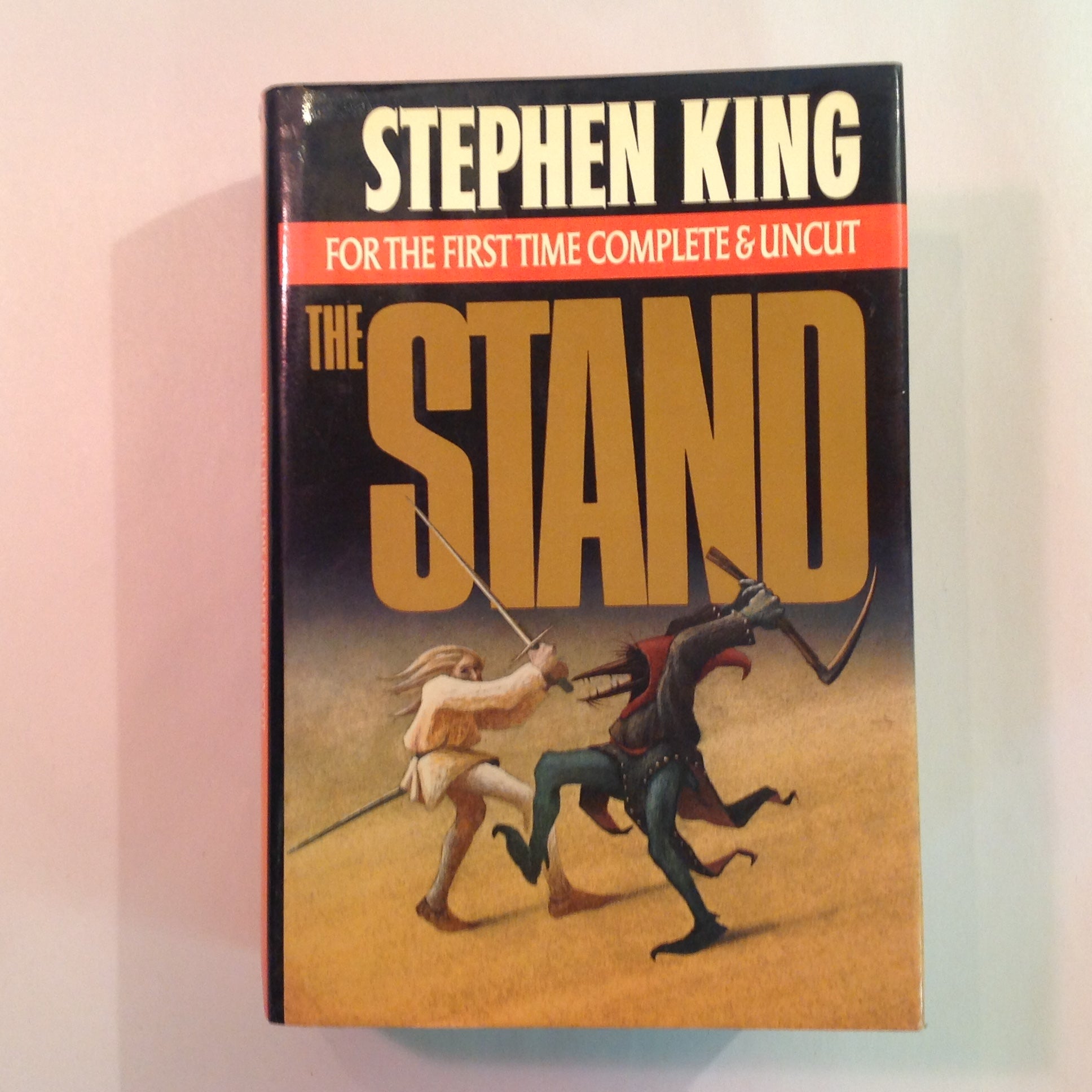 Vintage 1990 Hardcover with Dust Jacket The Stand: Complete & Uncut Stephen King