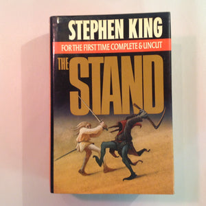Vintage 1990 Hardcover with Dust Jacket The Stand: Complete & Uncut Stephen King
