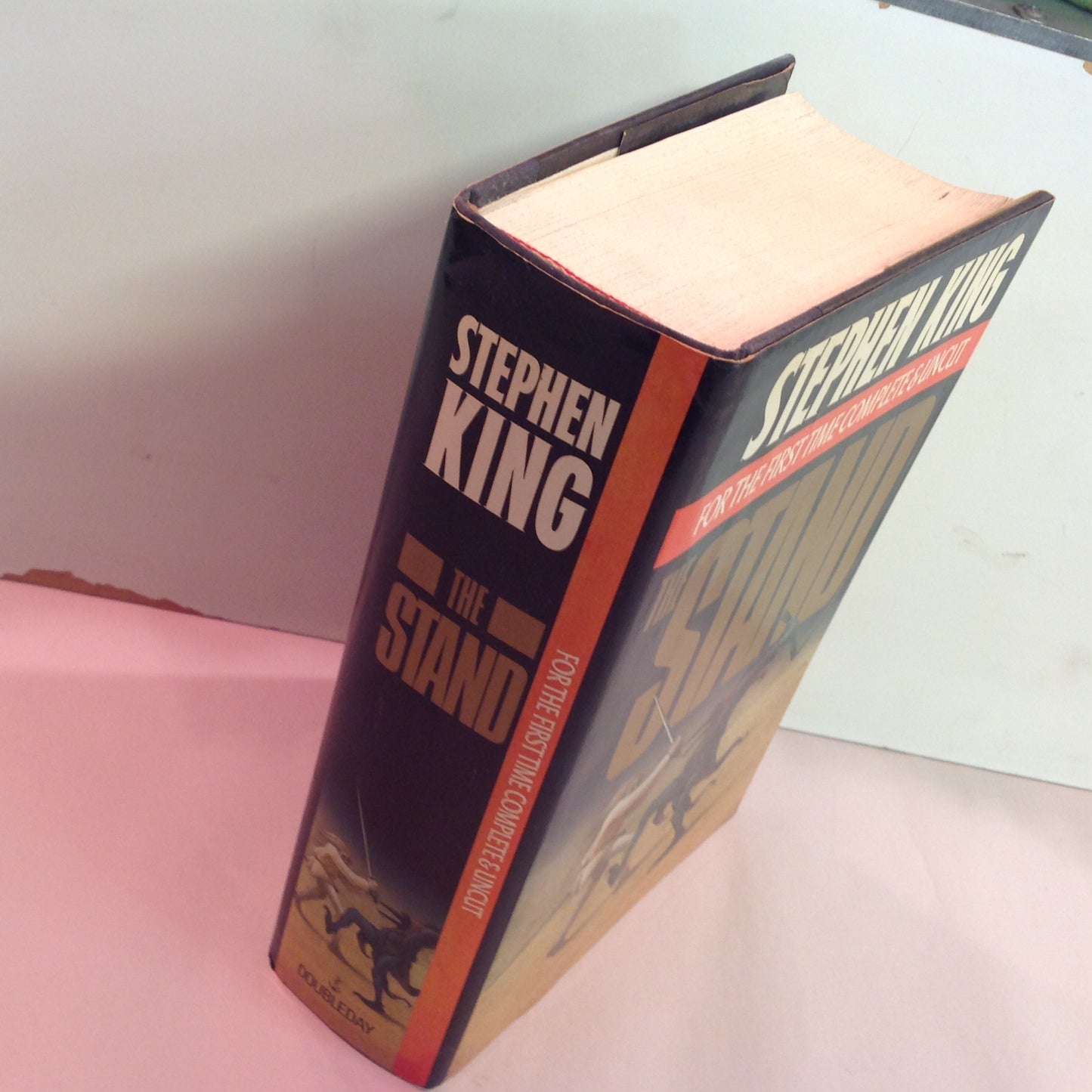 Vintage 1990 Hardcover with Dust Jacket The Stand: Complete & Uncut Stephen King