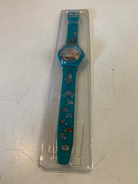 Vintage Walt Disney's Bambi Green Digital Watch NOS Sealed