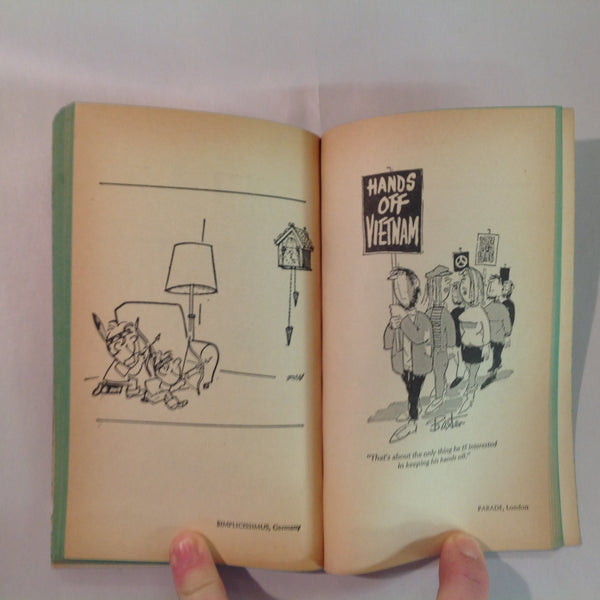 Vintage 1969 Paperback BEST CARTOONS OF THE WORLD FROM ATLAS MAGAZINE
