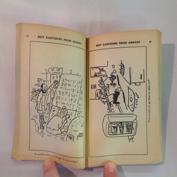 Vintage 1958 Zenith Books Paperback BEST CARTOONS FROM ARGOSY