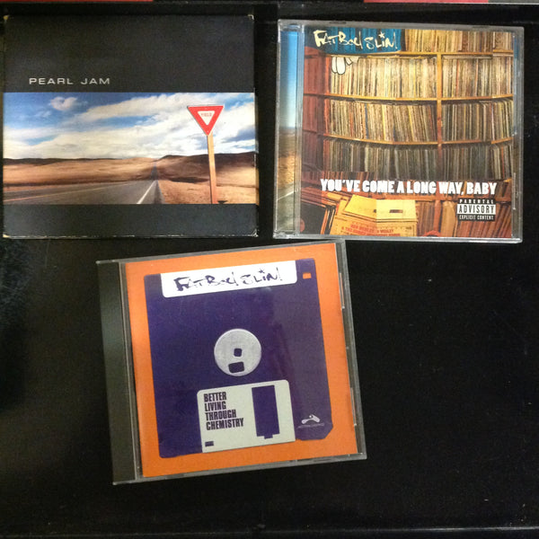 2 Disc SET BARGAIN CDs Fatboy Slim Pearl Jam