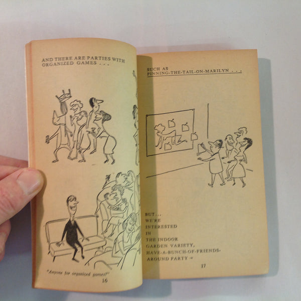 Vintage 1960 Paperback VIP TOSSES A PARTY with VIP's FAVORITE RECIPES FOR PARTY DRINKS AND DISHES