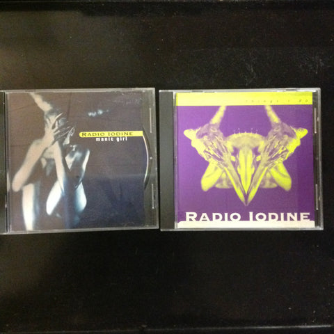 2 Disc SET BARGAIN CDs Radio Iodine Manic Girl Promo