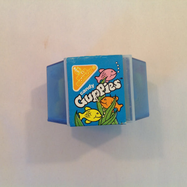 Vintage Unopened 1989 Willy Wonka Candy Guppies Delicious Tropical Fishes