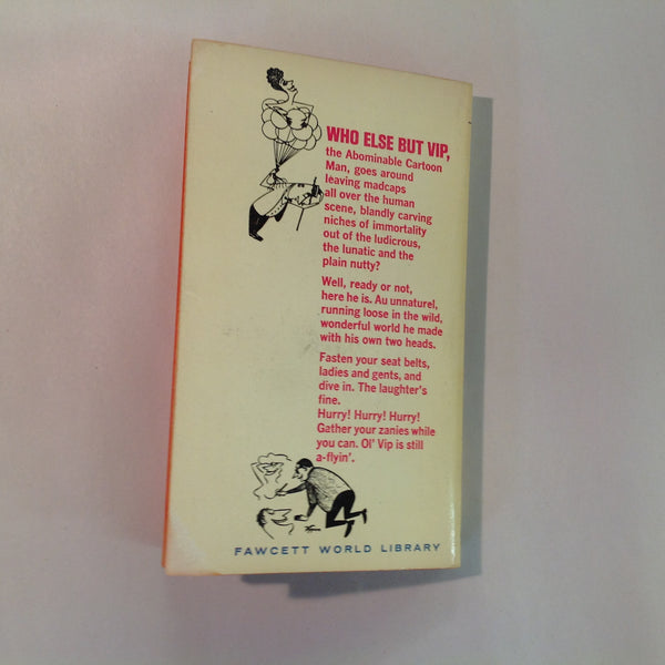 Vintage 1962 Paperback NEW FACES ON THE BARROOM FLOOR by VIP the Abominable Cartoon Man
