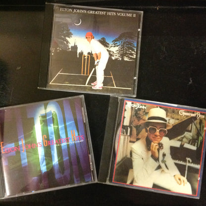 3 Disc SET BARGAIN CDs Elton John Greatest Hits I II III 1 2 3 24153-2